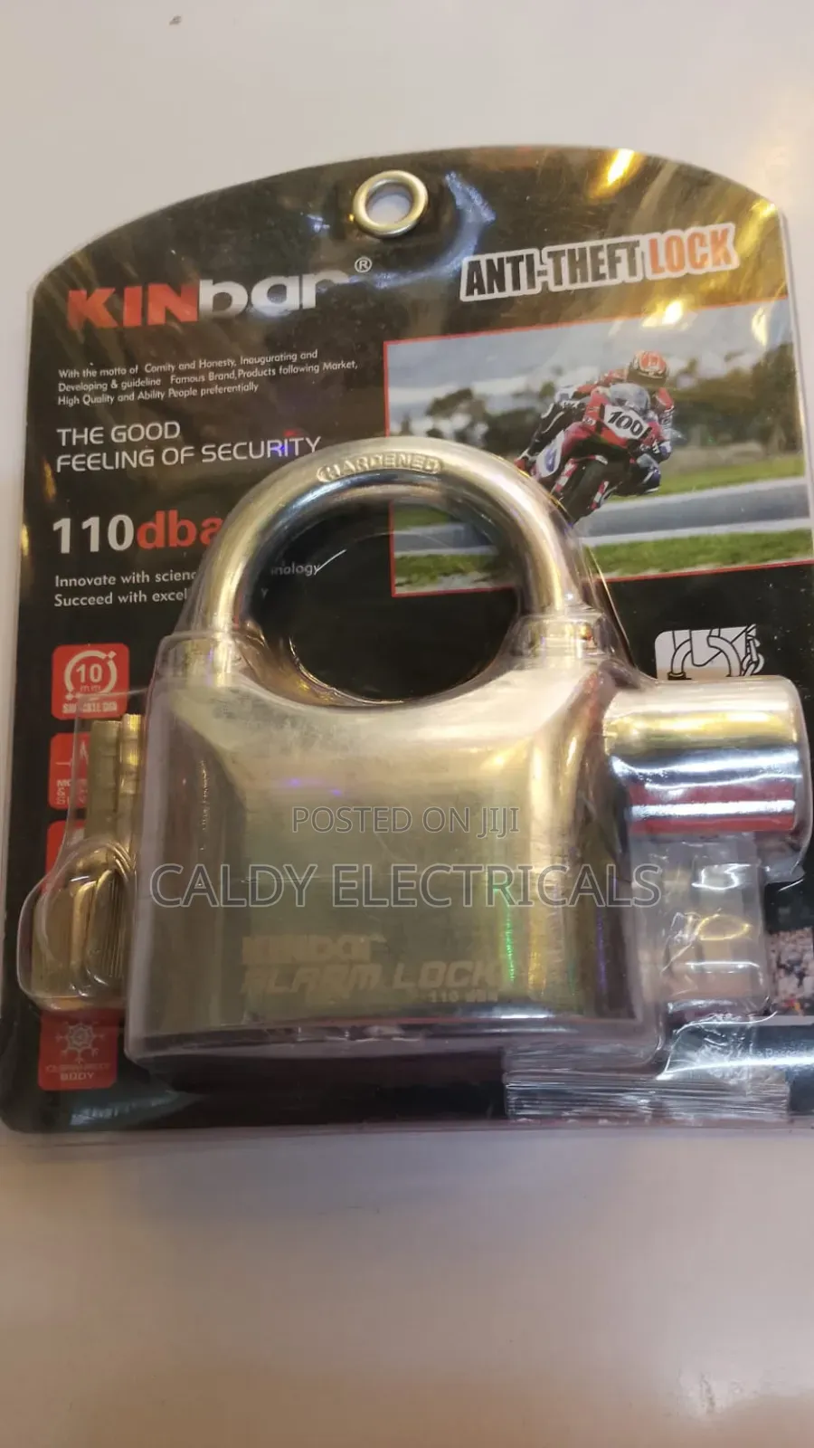 Kinbar Alarm Padlock