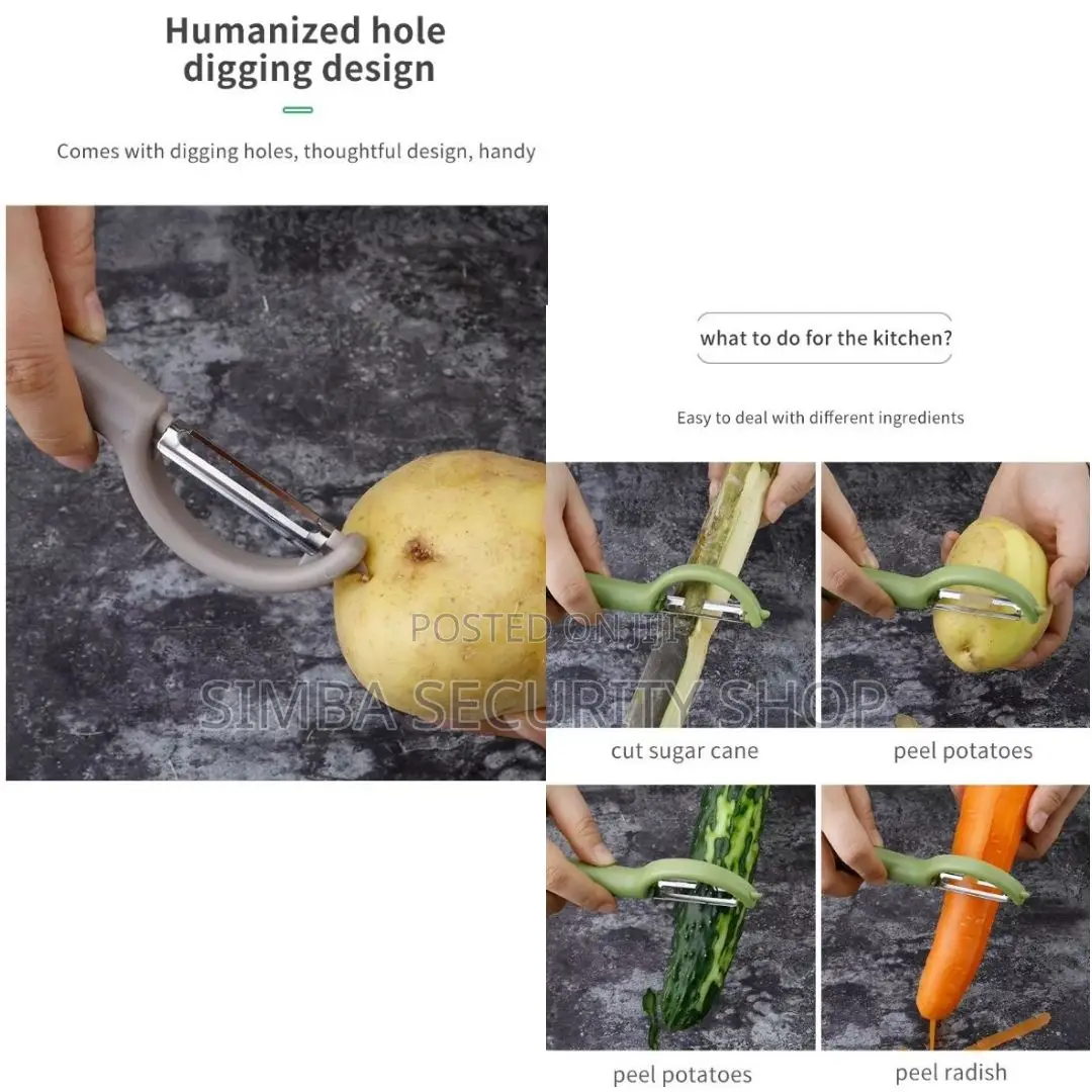 Professional Stainless-Steel P-Shaped Vegetable Potato Peeler Carrot