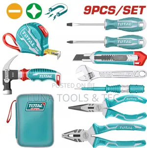 Total Thkthp90097 9 PCS Hand Tools Set