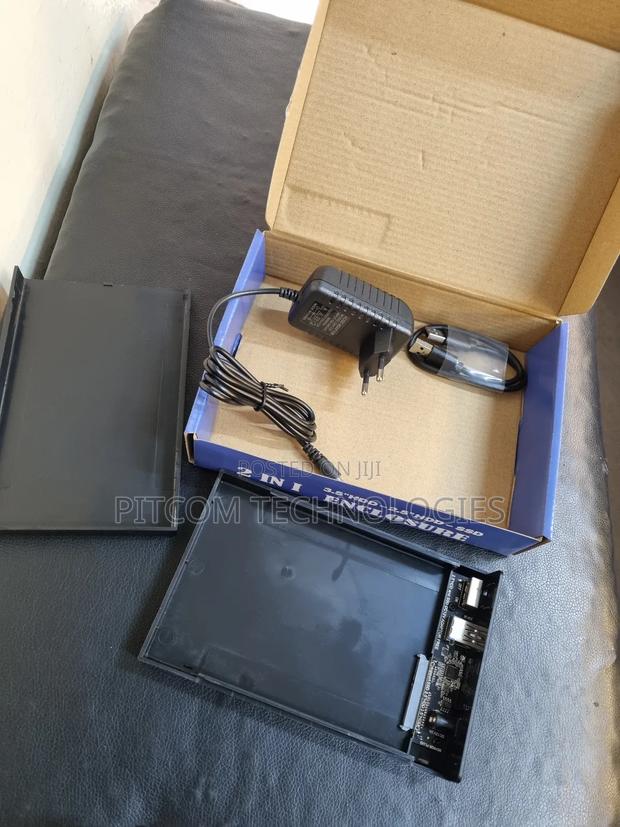 2 in 1 3.5 HDD 2.5 HDD SSD Enclosure - thumbnail 3