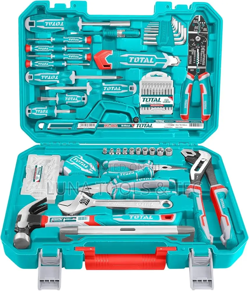 Total Thkthp21686 168 PCS Hand Tools Set