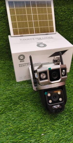 Dual Lens Solar Wifi CCTV Camera With Cloud Storage - thumbnail 2