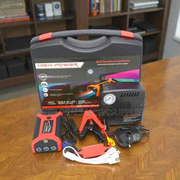 Super Quality High Power 99800mah Jump Starter Tire Inflator