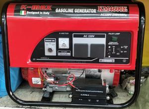 Kmax 4600e 3.0kva Petrol Engine Key Start Generator - main view