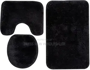 -Piece Non-Slip Bathroom Mat Set 