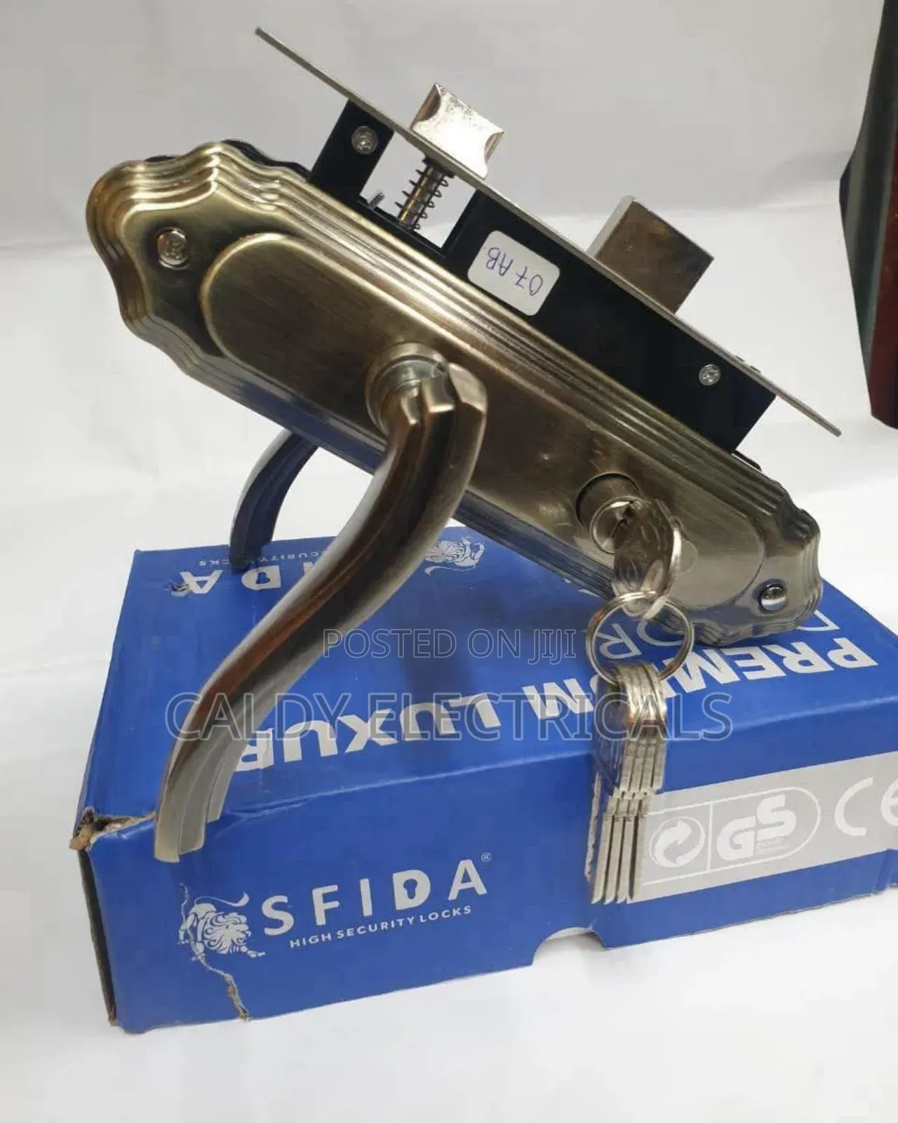 Vintage Sfida High-Security Door Lock Set G5