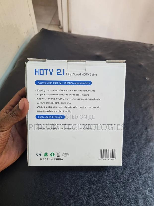 High Speed Hdmi 2.1 Cable Display - thumbnail 2