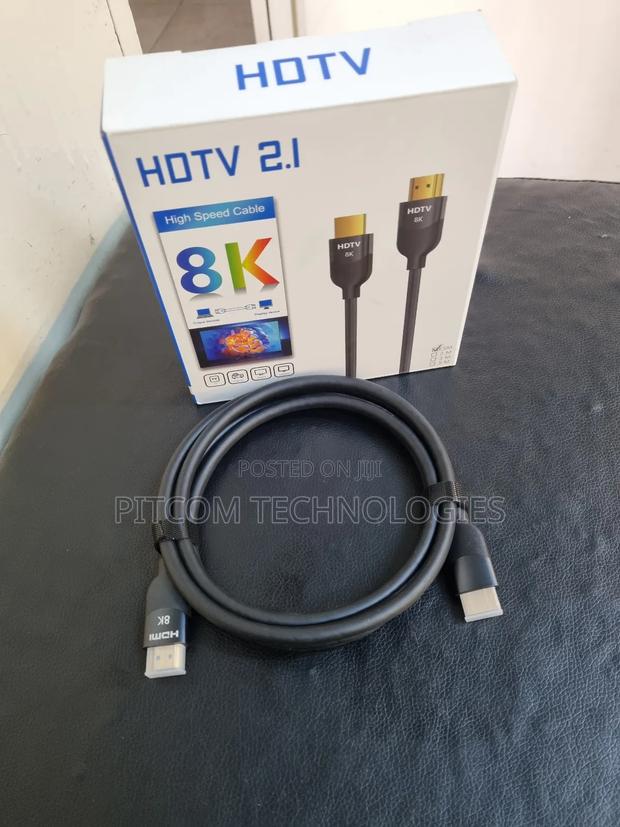 High Speed Hdmi 2.1 Cable Display - thumbnail 4
