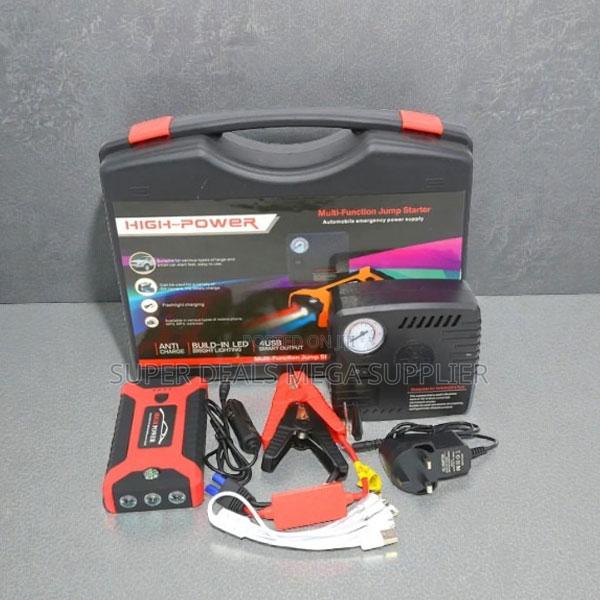 Multi Use High Power 99800mah Jump Starter Tire Inflator