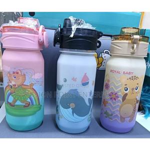 Kids Sippy Cartoon Water Bottle - thumbnail 2