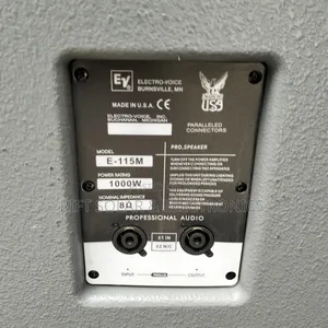 Ev Usa 15" Monitor Professional Speaker