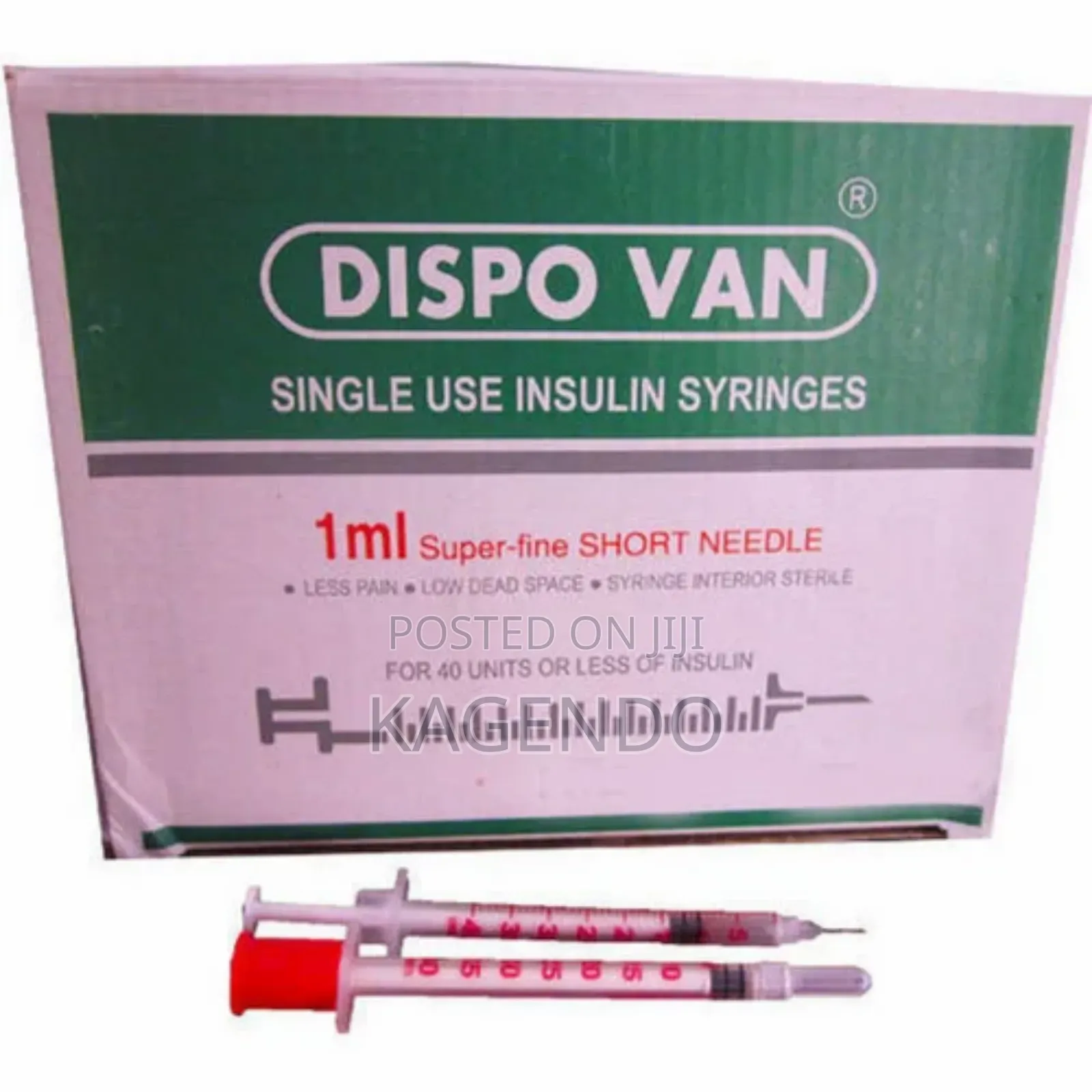 Disposable Insulin Syringe – Single‐Use Injection Tool
