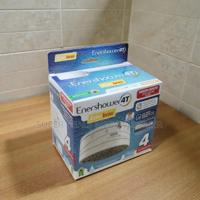 Enerbras Enershower 4t Plug and Play Instant Shower Head Heater