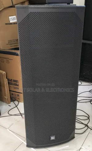 Ev 15" Double Full Range Professional Wooden Speaker 3000 Watts