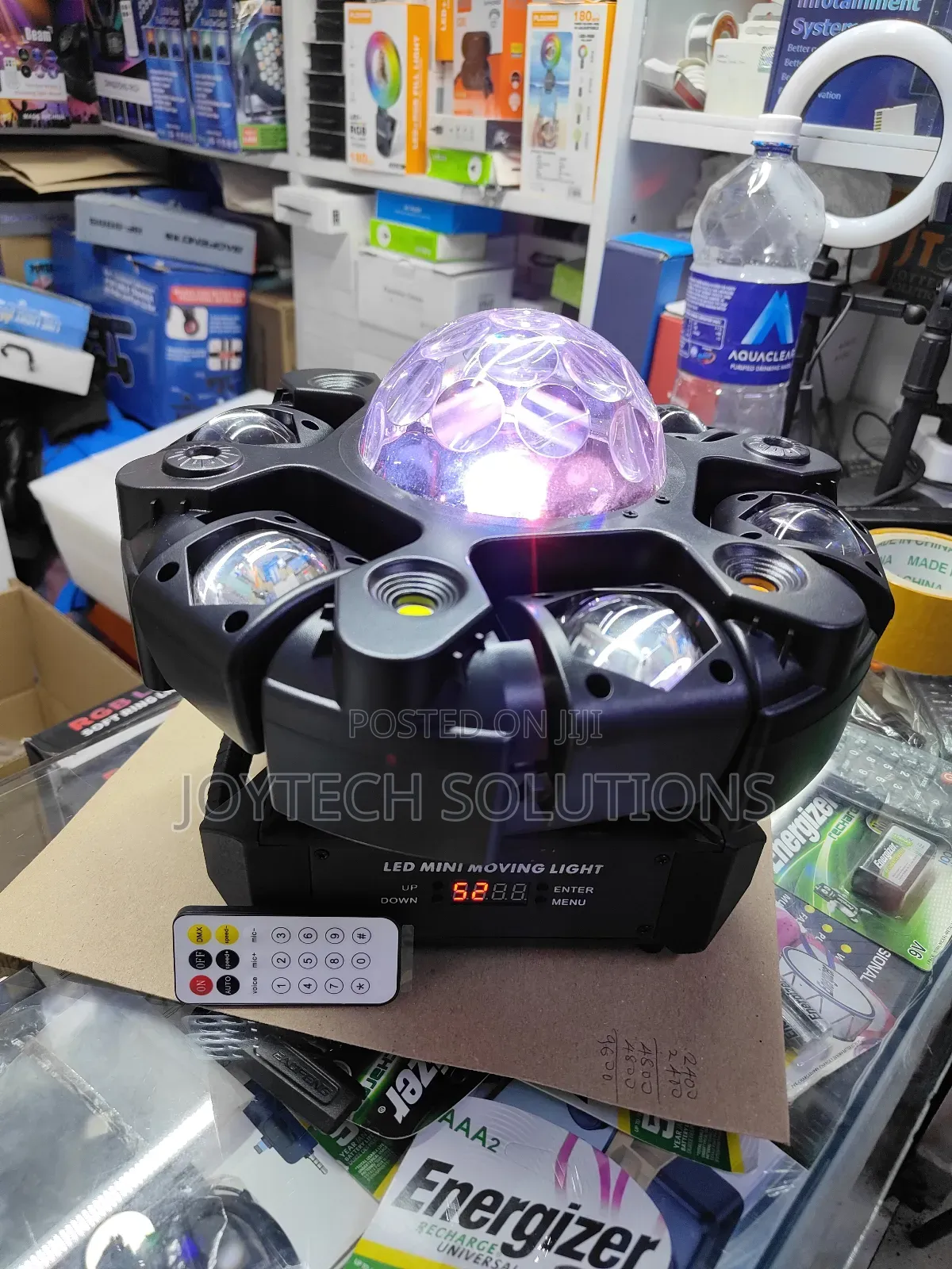 Moving Stage Lights 6-in-1 Led RGBW 6 Arms Light