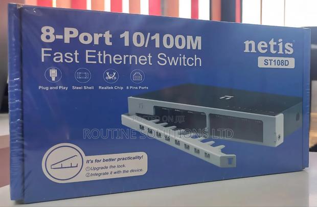 Netis 8-Port 10/100 Fast Ethernet Switch St108d - main view