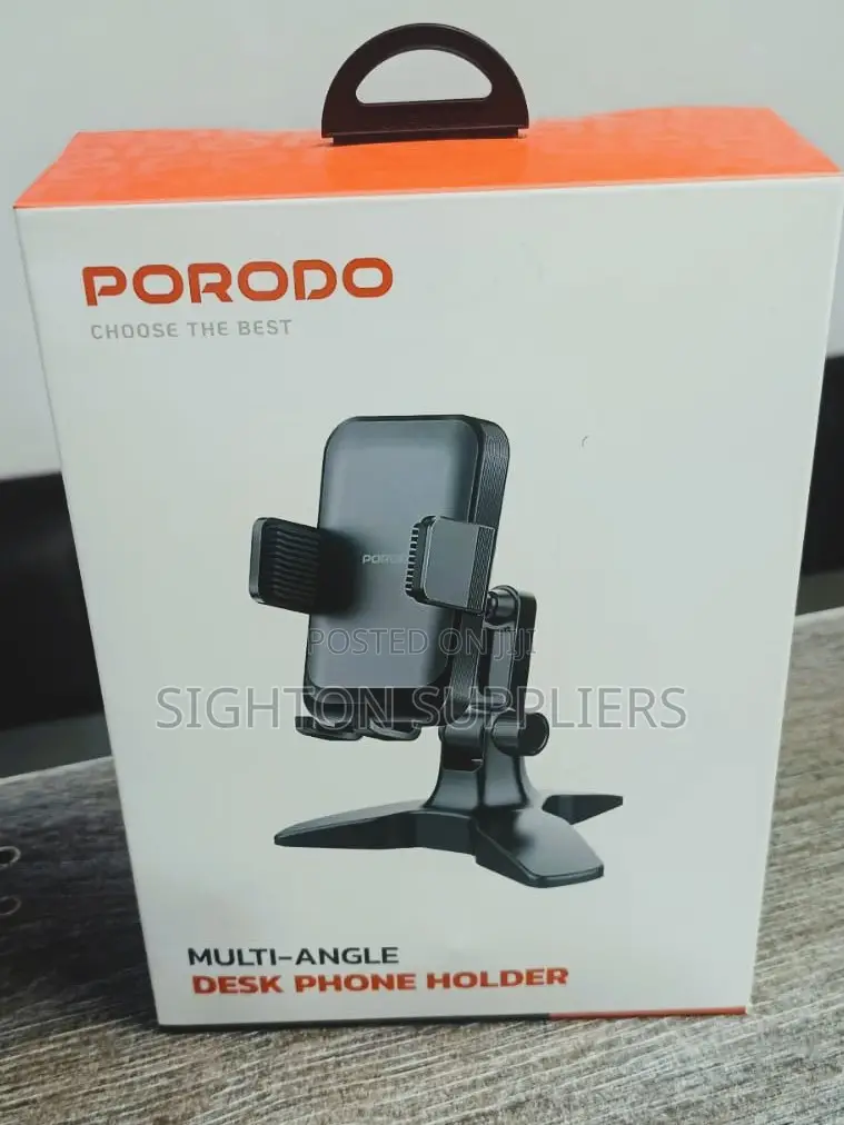 Porodo Multi-Angle Desk Phone Holder