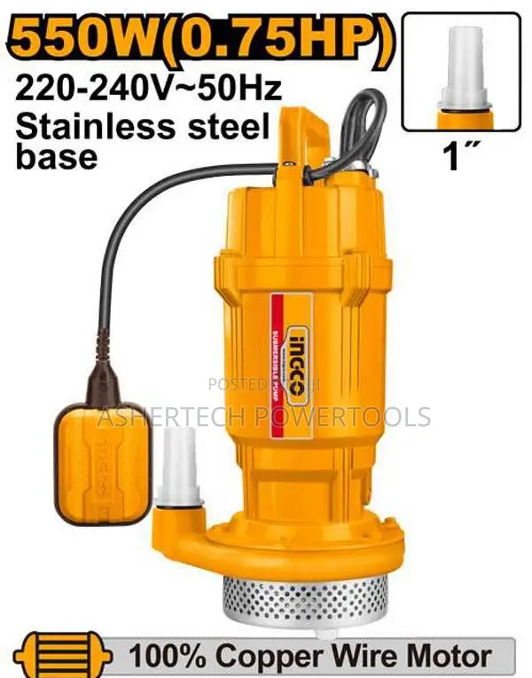 Ingco Spc5508 Submersible Pump