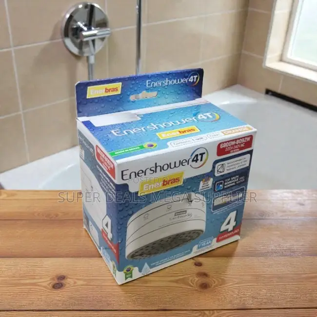 Enerbras Enershower 4t Instant Shower Head Heater With Low Power