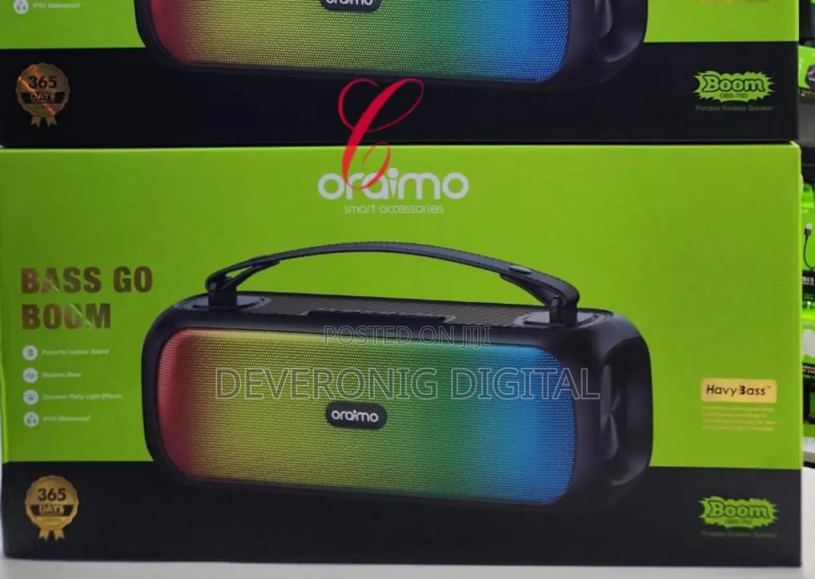 Oraimo Boom Obs-75d Bass Go Boom Speaker
