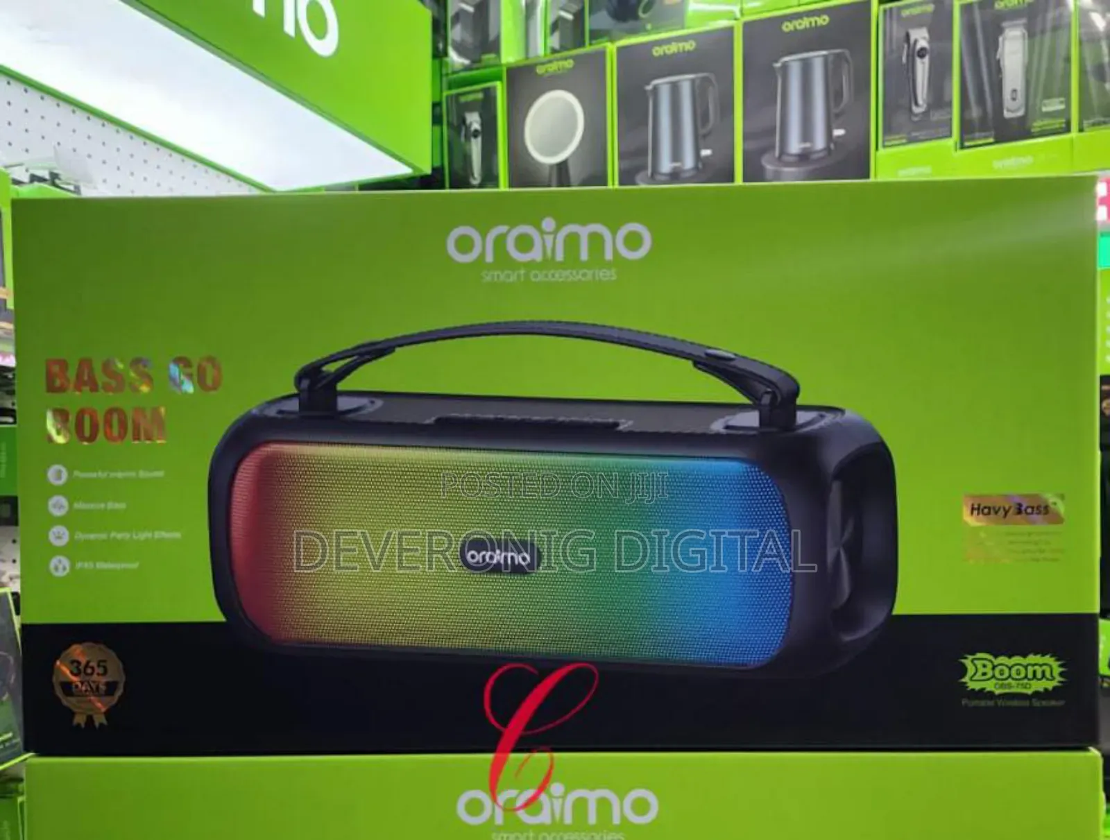 Oraimo Boom Obs-75d Bass Go Boom Speaker