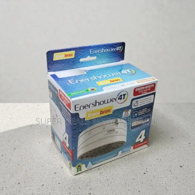 Enerbras Enershower 4t High Quality Design Instant Shower Head Heater