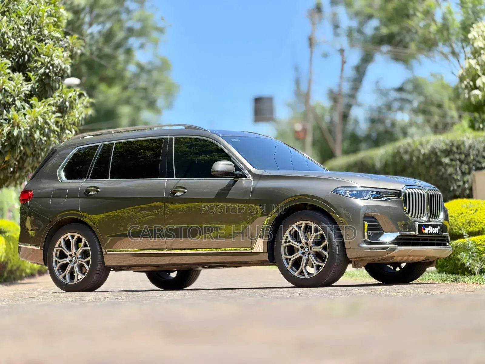 BMW X7 xDrive40i 2021 Green