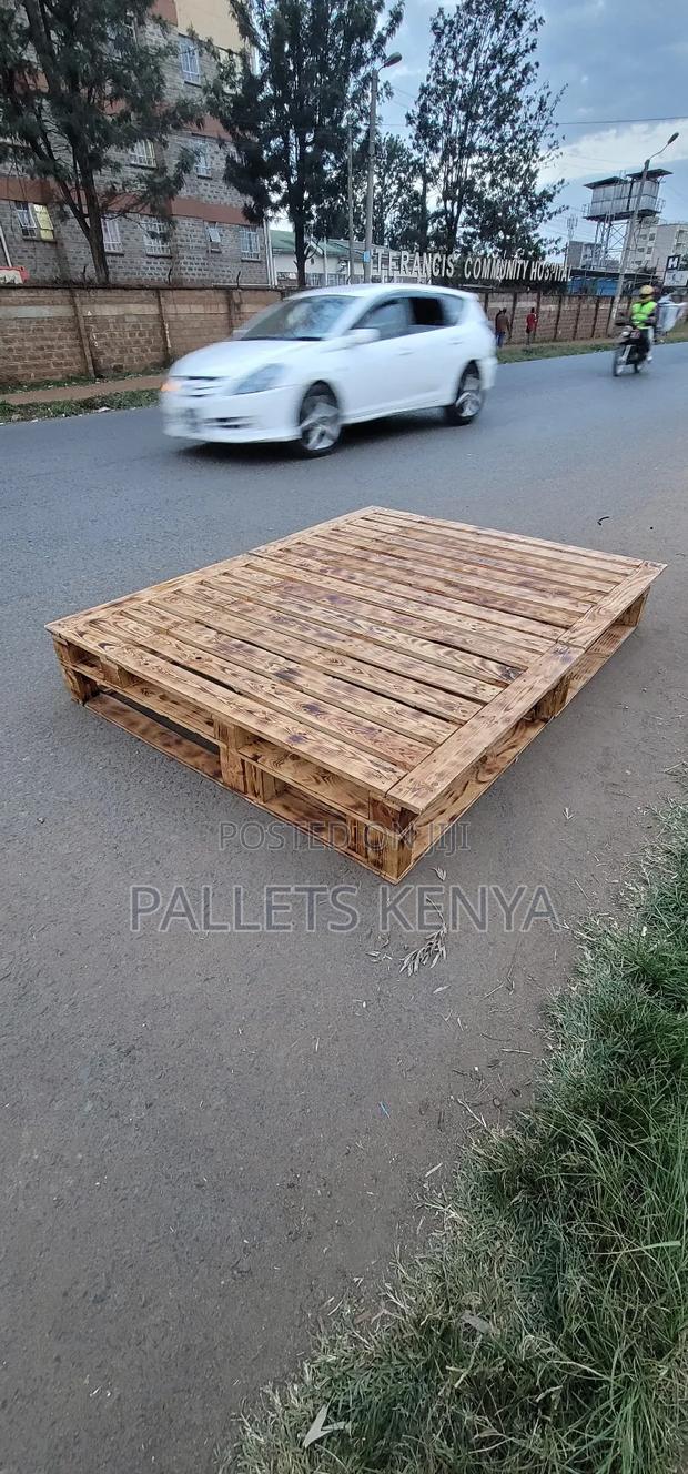 5by6 Pallet Bed, Blazed Detachable -Neat Finish.19b7