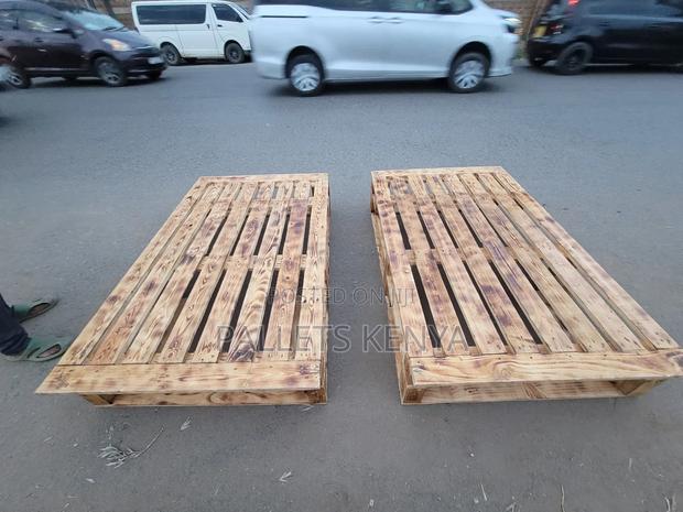 5by6 Pallet Bed, Blazed Detachable -Neat Finish.19b7 - thumbnail 2