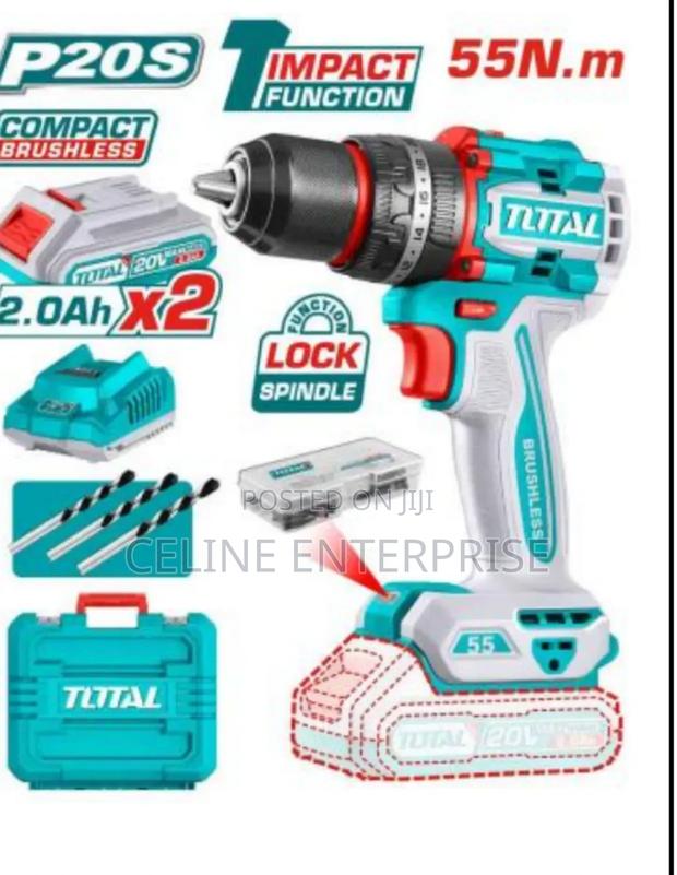 Compact Brushless Cordless Impact Drill