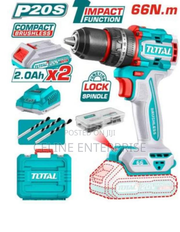 Compact Brushless Cordless Impact Drill - main view