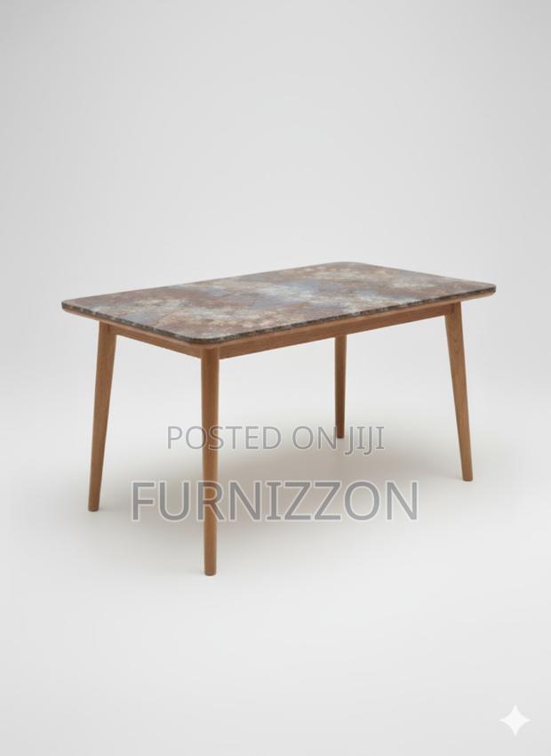 Large Marble Dining Table for Sale - main view