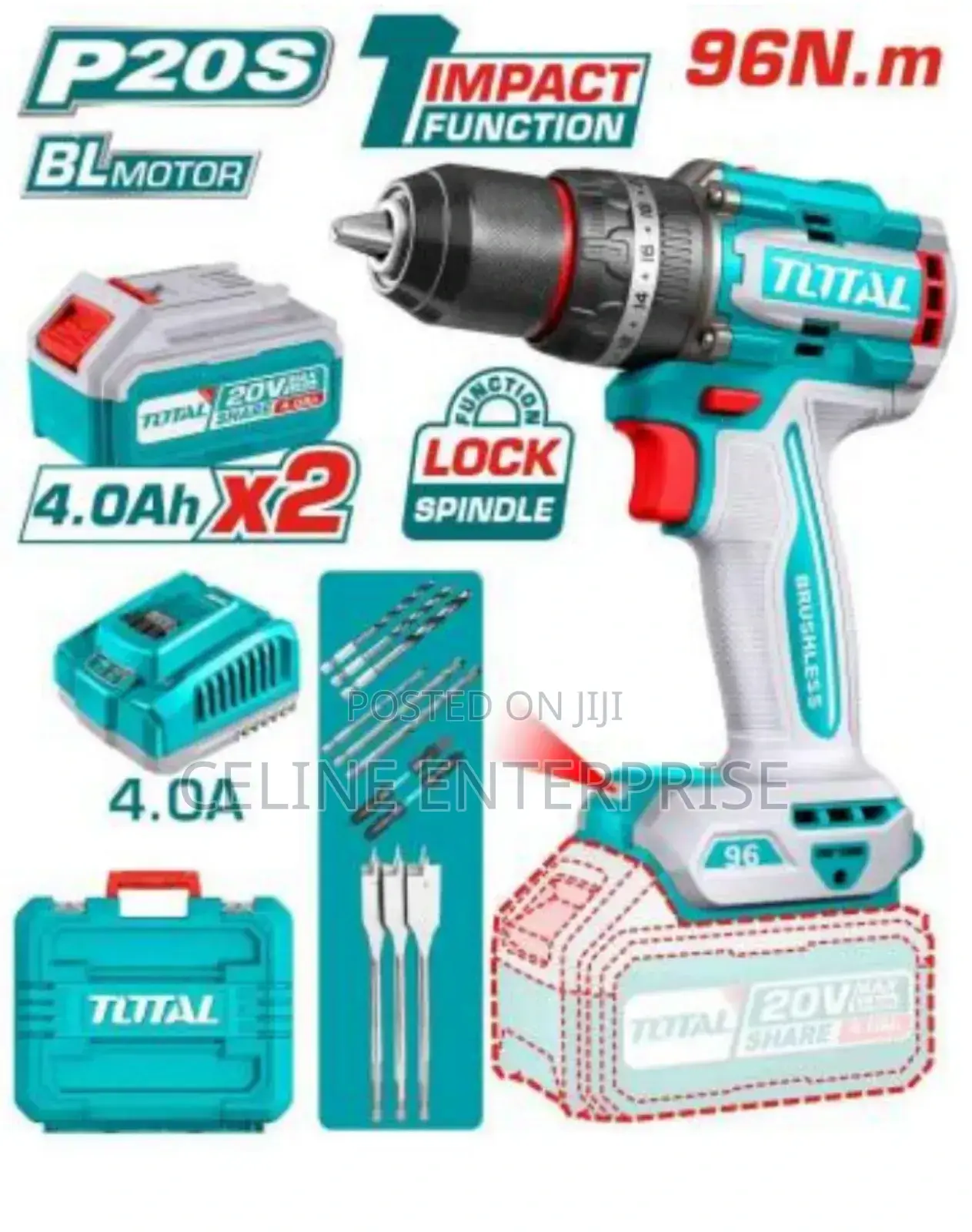Brushless Cordless Impact Drill B