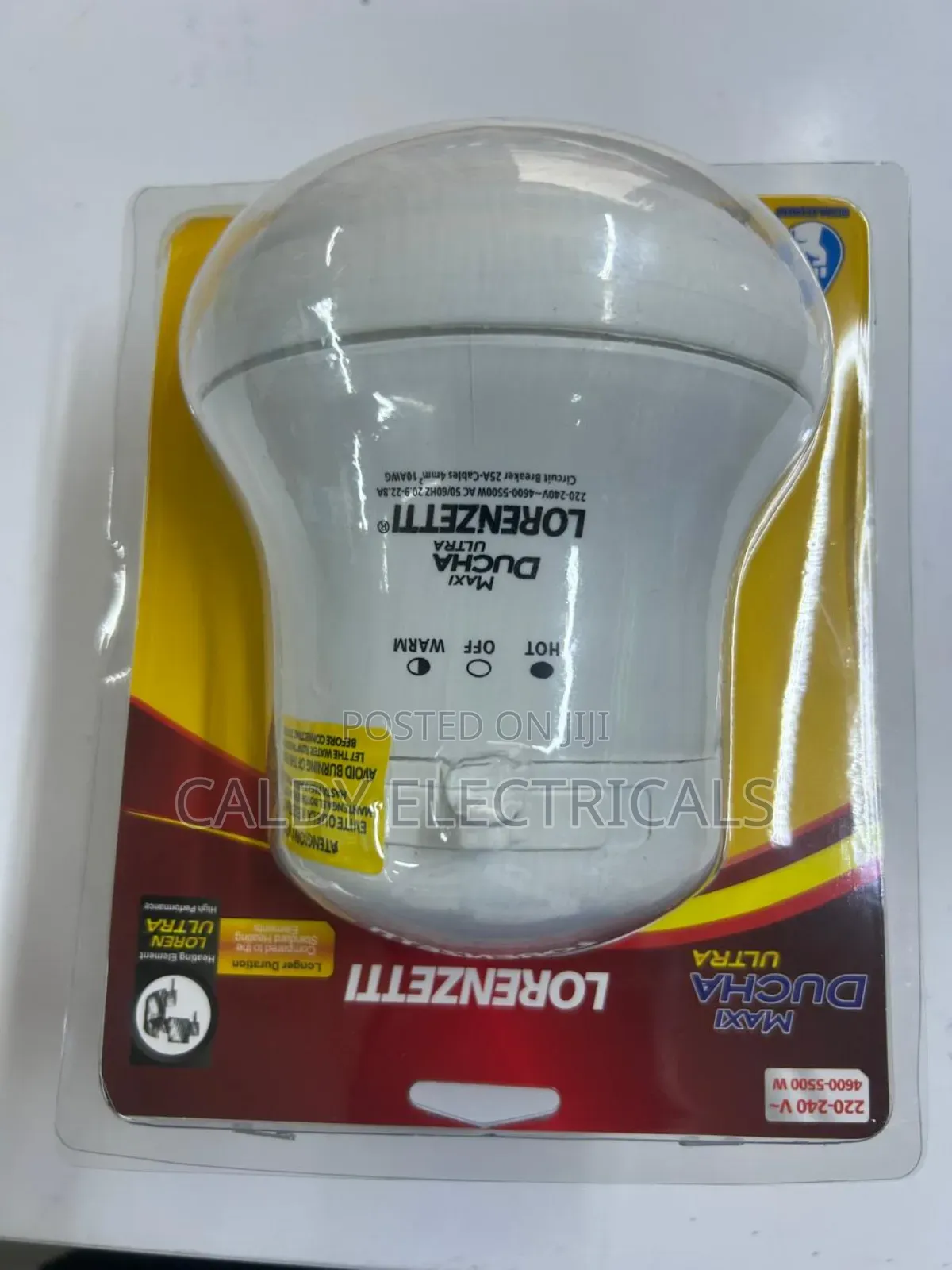 Lorenzetti Maxi Ducha Ultra Instant Shower Head