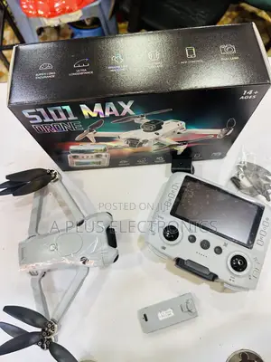 S101 Drone Double Camera With Screen – Long-Range Flying Camera Drone
