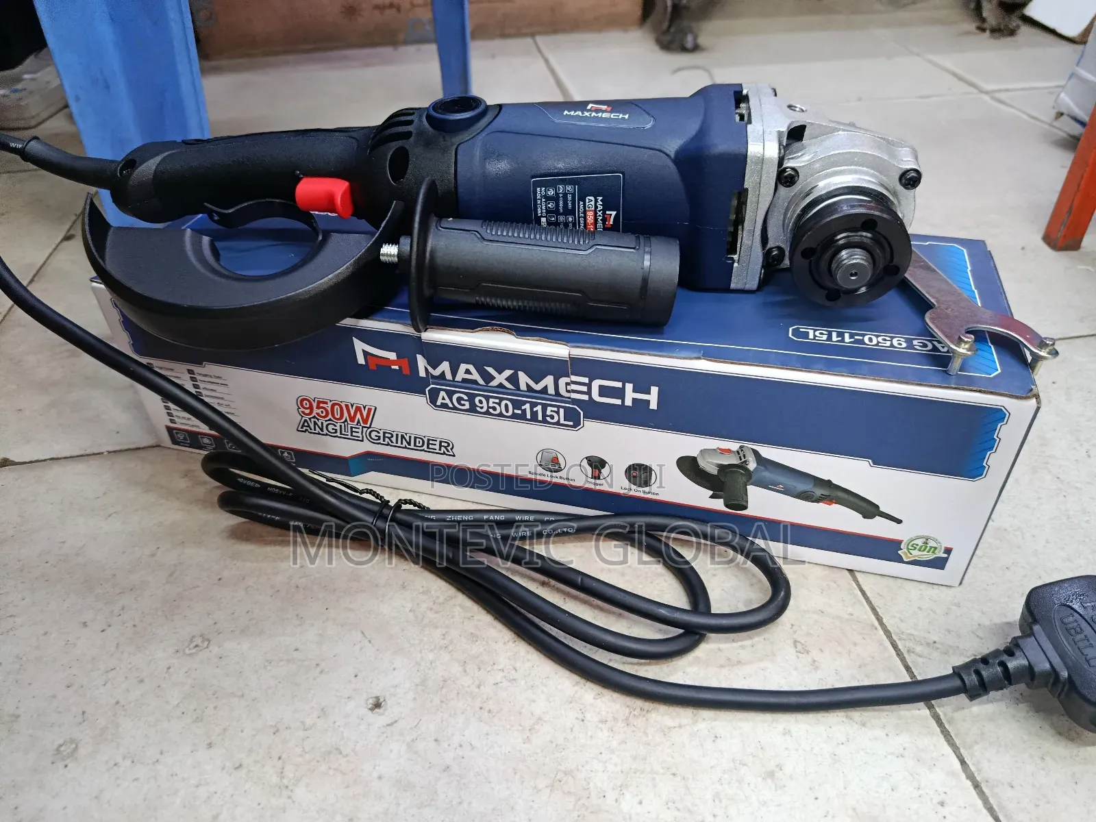 Maxmech 4 Inch Angle Grinder 950w