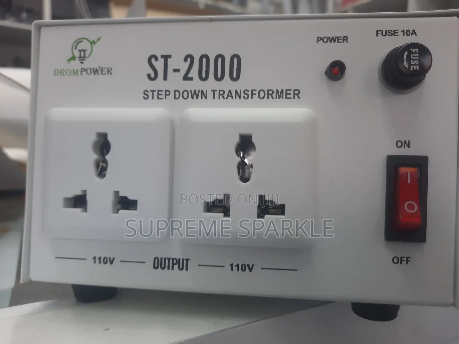 Step Down Transformer 2000w 240v to 110v.Drom Power St-2000
