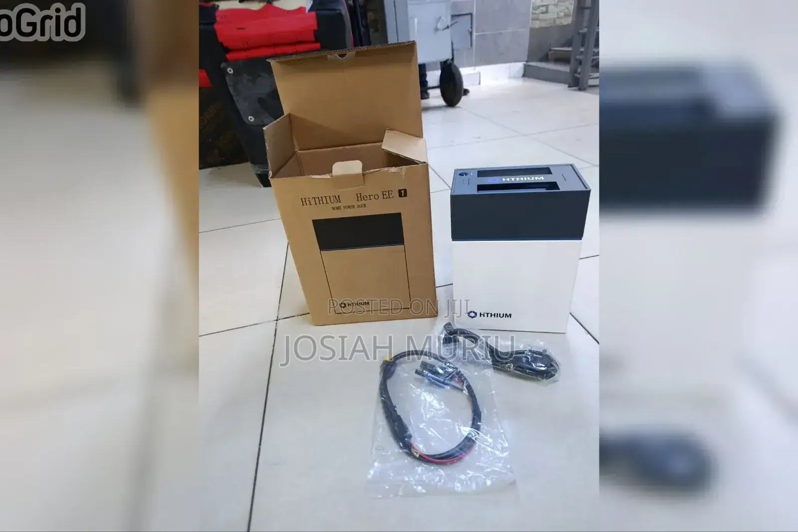 Portable Powerbank Station Solar Power Lithium 3 in 1