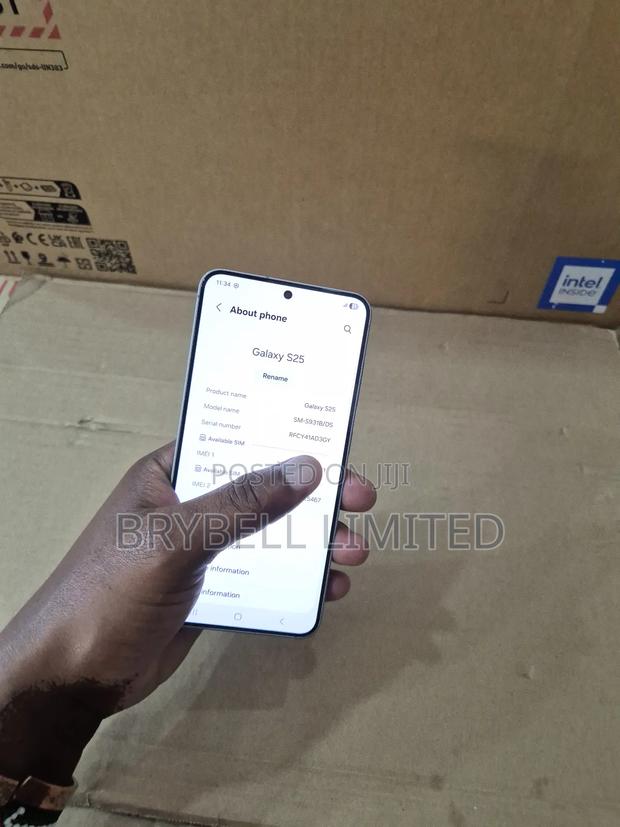 Samsung Galaxy S25 256 GB Gray - thumbnail 3