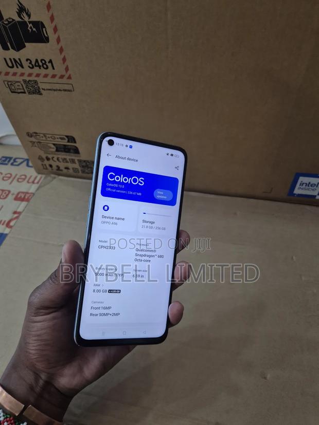 Oppo A96 256 GB Silver - thumbnail 4