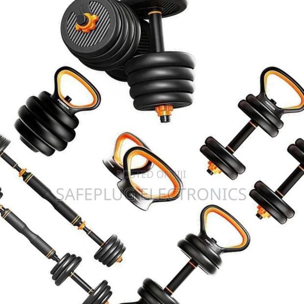 6 in 1 *50kg* Kettlebell/Barbell - main view