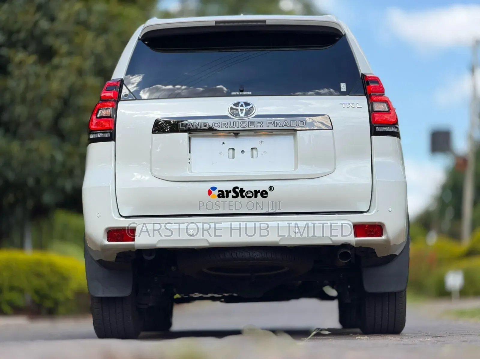 Toyota Land Cruiser Prado 2.8 2021 White