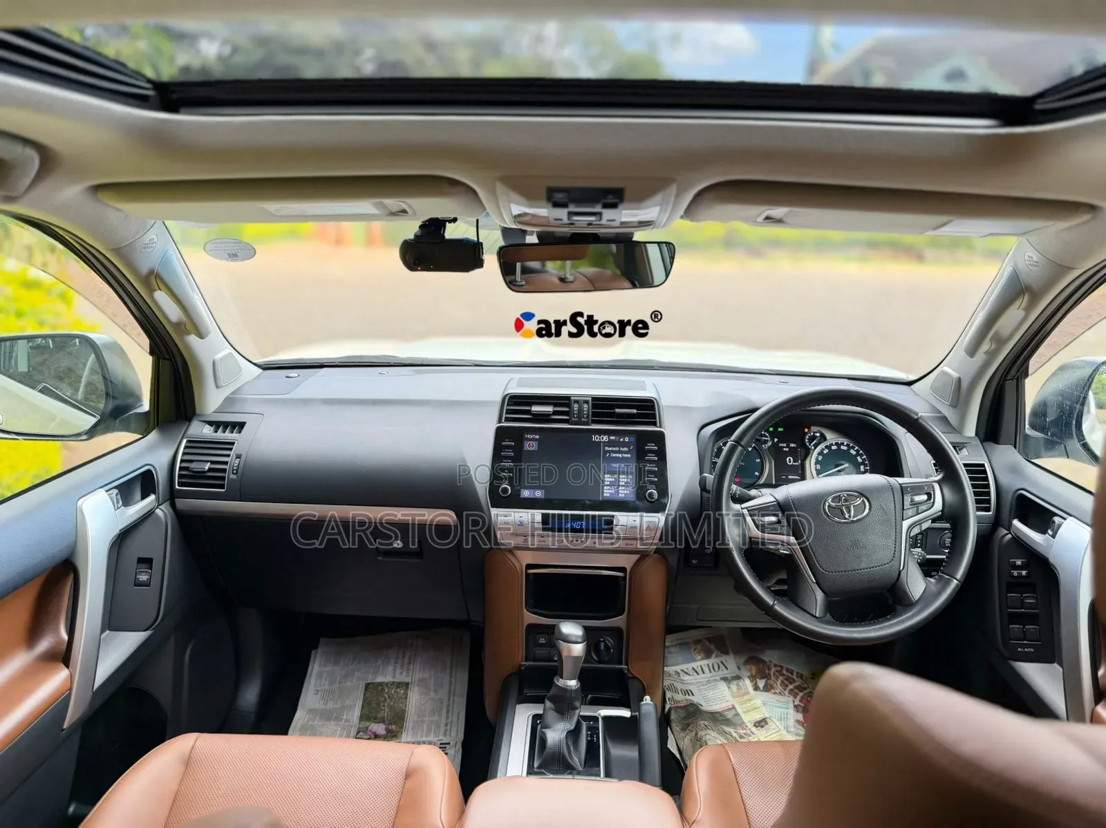 Toyota Land Cruiser Prado 2.8 2021 White
