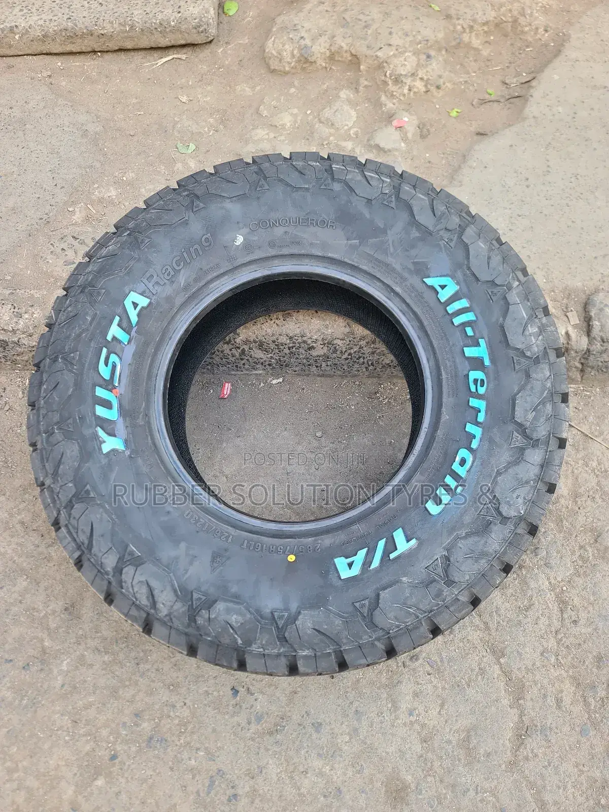Lt 285 /75 R16 Yusta Tyres Lt 10pr All-Terrain