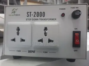 Drom Power St-2000 Step Down Transformer 2000w 240v to 110v