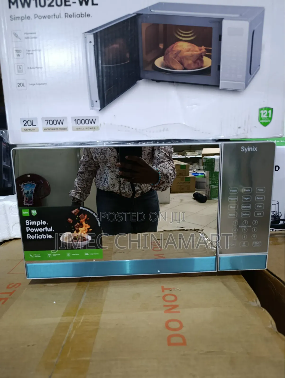 Synix 20l Digital Microwave Oven