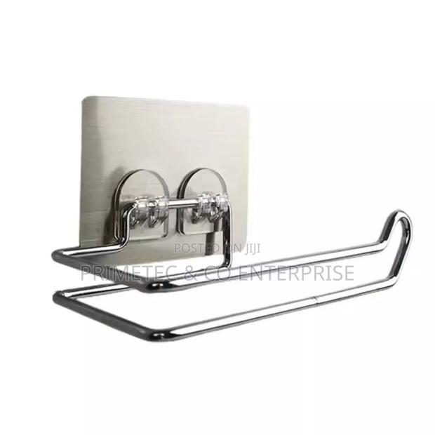 1pc Stainless Steel Self-Adhesive Tissue Holder