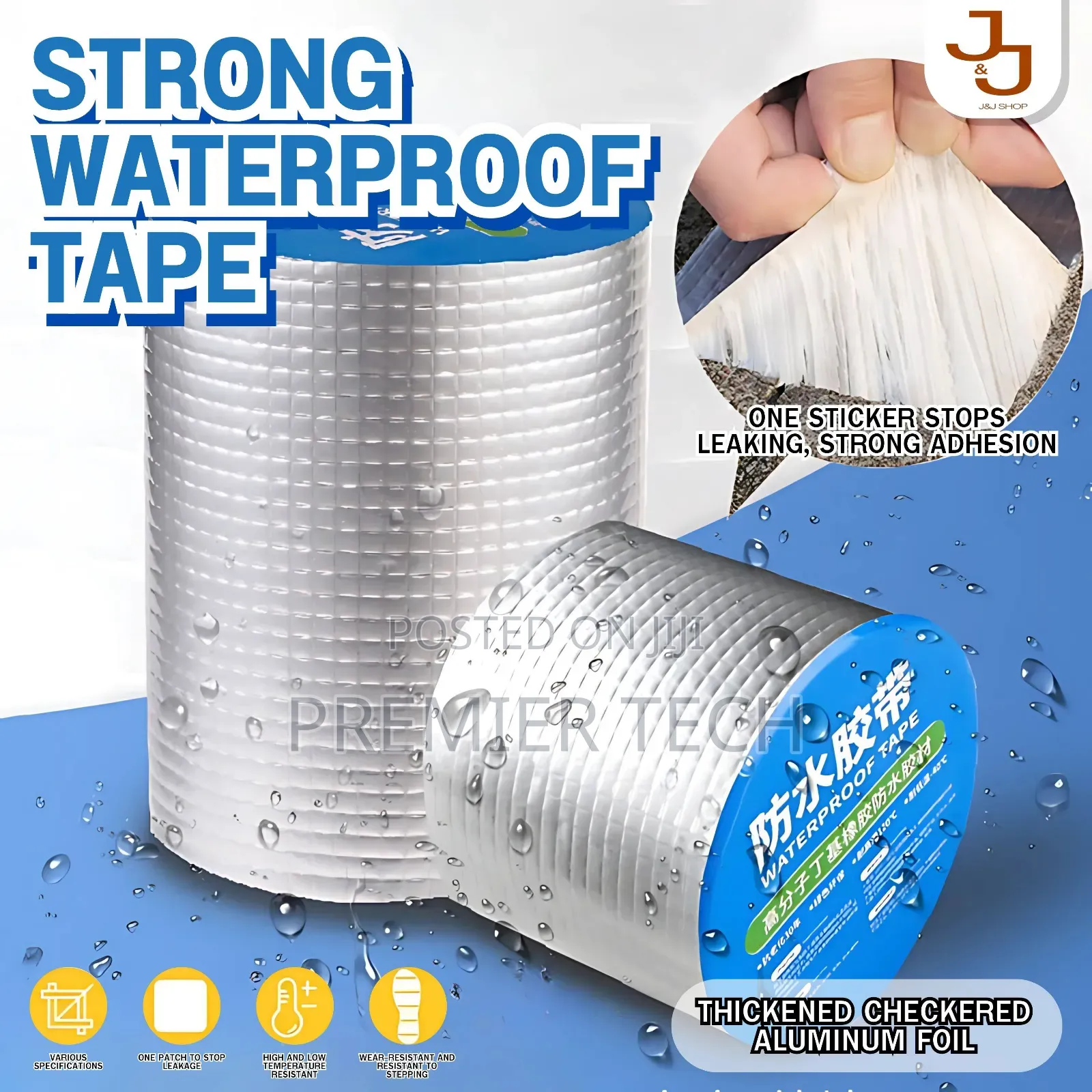 *Butyl High Resistance Tape Paste