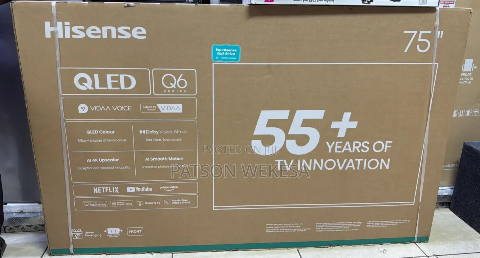 Hisense 75q6n 75 Inch Qled Smart Tv 