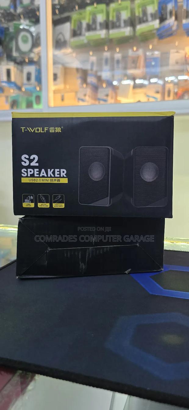 T-Wolf S2 External Desktop Speakers. - main view